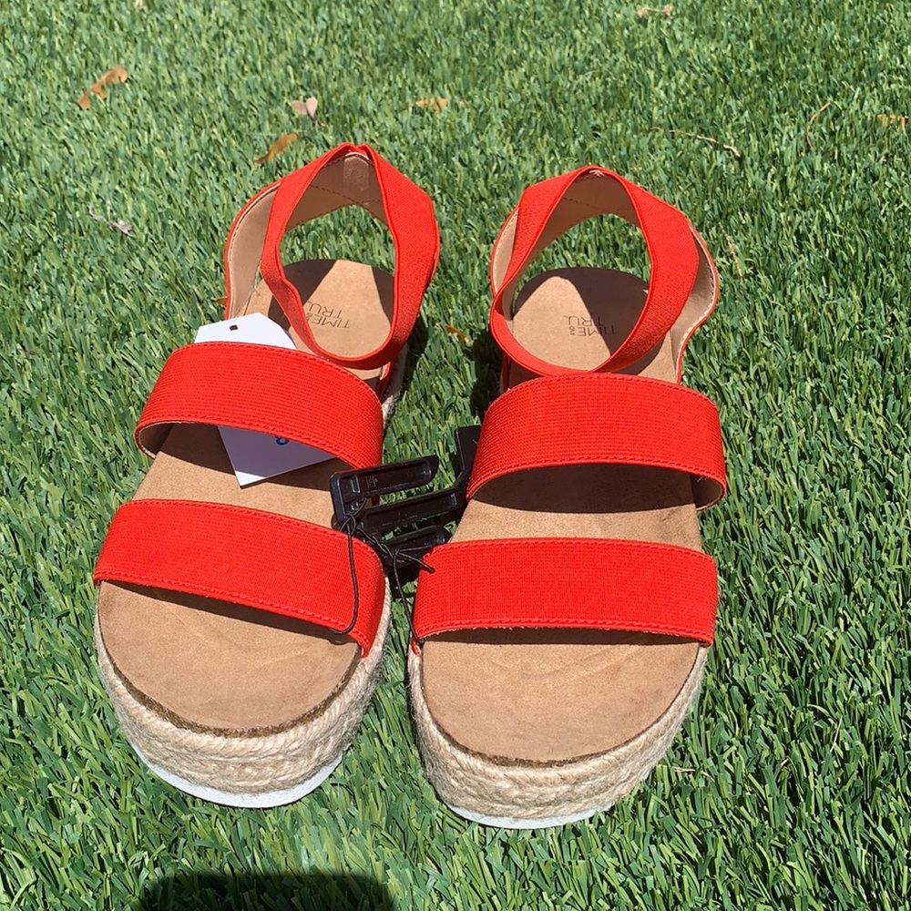 Brand New Red Sandals